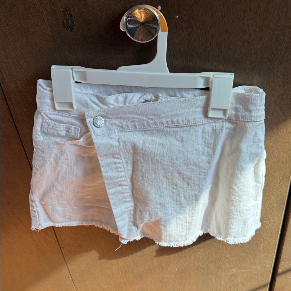 White Mini Skirt